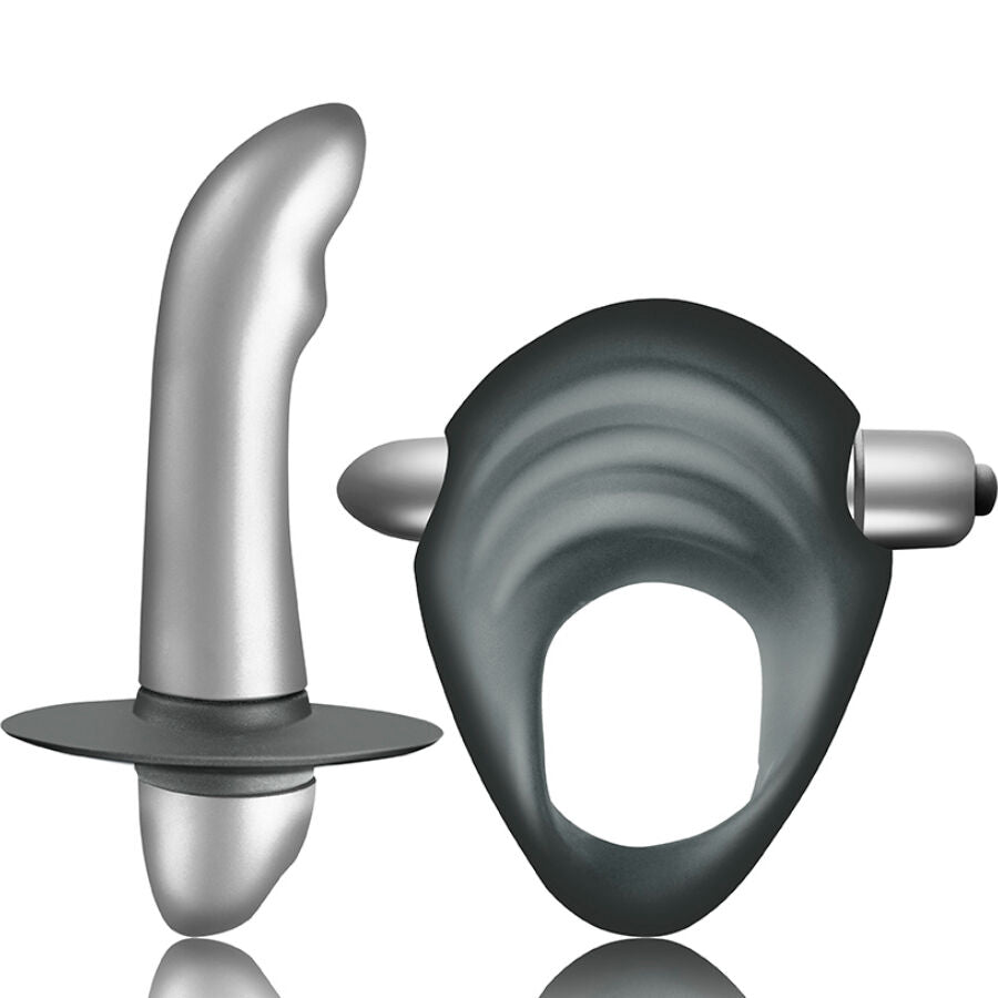 CLIMAXIMUM - ENTICE KIT PENIS RING + PROSTATE VIBRATOR FOR BEGINNERS
