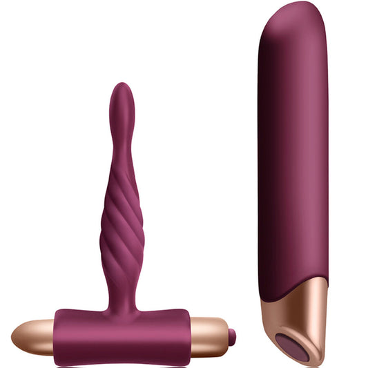CLIMAXIMUM - RAPTURE KIT CLASSIC VIBRATOR + ANAL PLUG FOR BEGINNERS
