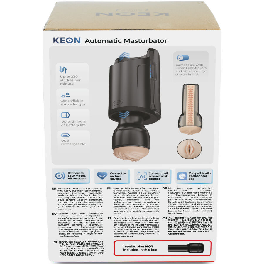 KIIROO - KEON WIFI MASTURBADOR AUTOMÁTICO
