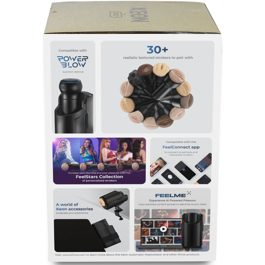 KIIROO - KEON WIFI MASTURBADOR AUTOMÁTICO