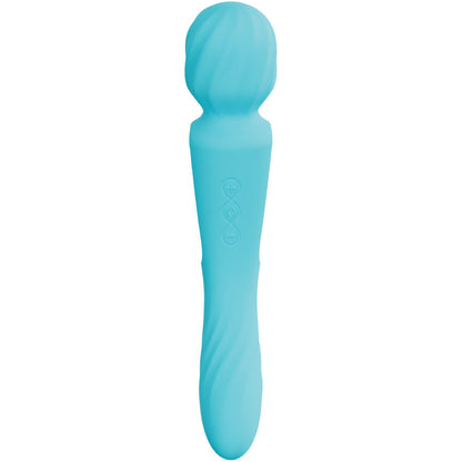 LELO - SWITCH VIBRADOR WANDA ESTIMULACIÓN DOBLE CELESTE