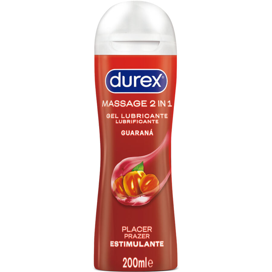 DUREX - STIMULATING MASSAGE LUBRICANT GEL GUARANA 200 ML