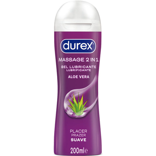 DUREX - SOFT MASSAGE LUBRICANT GEL ALOE VERA 200 ML