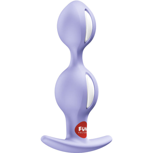 FUN FACTORY - B-BALLS DÚO PLUG ANAL VIOLETA