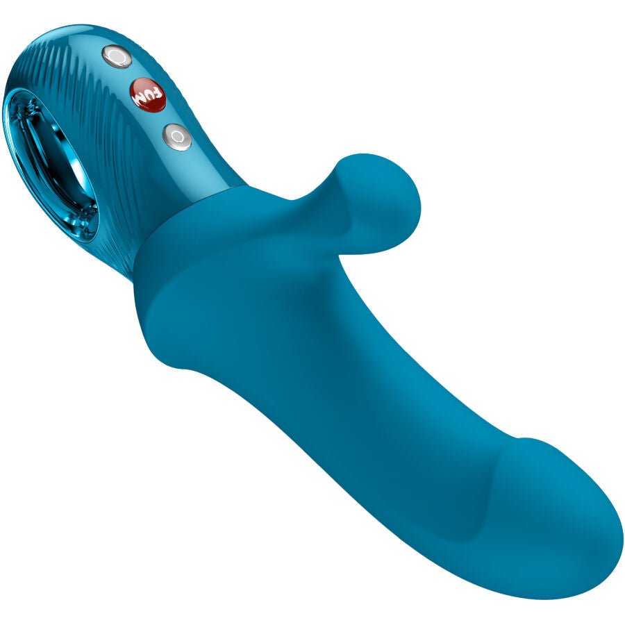 FUN FACTORY - BI STRONIC CURVE CONEJO ESTIMULADOR DE EMPUJE AGUAMARINA