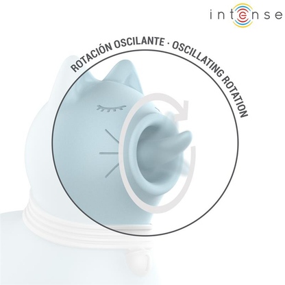 INTENSE - DUCHESS 360° ROTATING TONGUE STIMULATOR BLUE