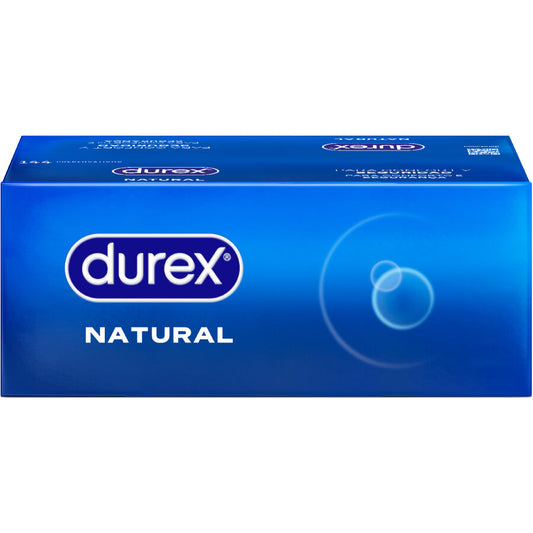 DUREX - PRESERVATIVOS NATURAL 144 UNIDADES