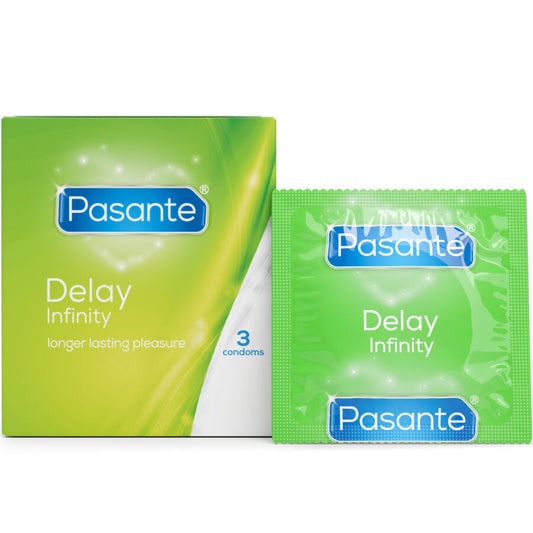 PASANTE - RETARDANTES PRESERVATIVOS INFINITY 3 UNIDADES