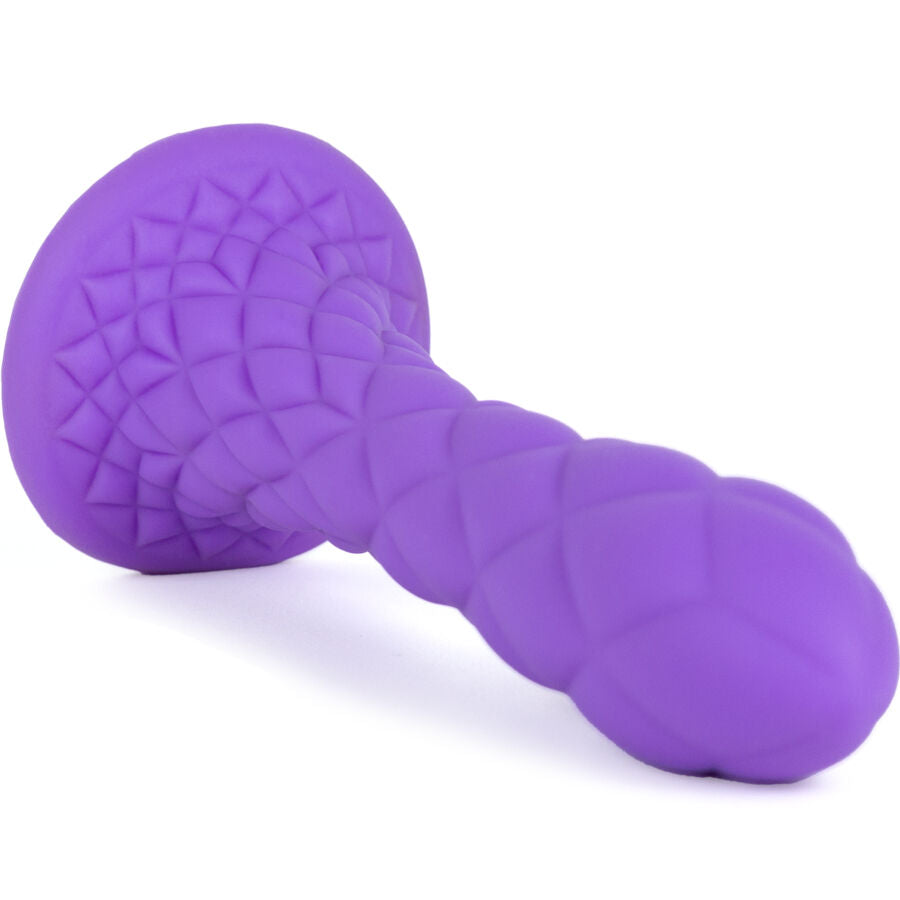 SILEXD - DREAMY DILDO FANTASY LIQUID SILICONE THERMO-RESISTANT VIOLET 18.5 CM