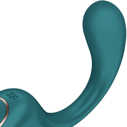 SATISFYER - G FOR GODDESS 2 RABBIT VIBRATOR GREEN