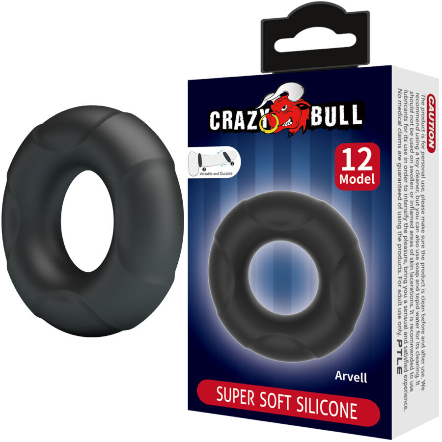CRAZY BULL - ARVELL ANEL DE SILICONE MODELO 12