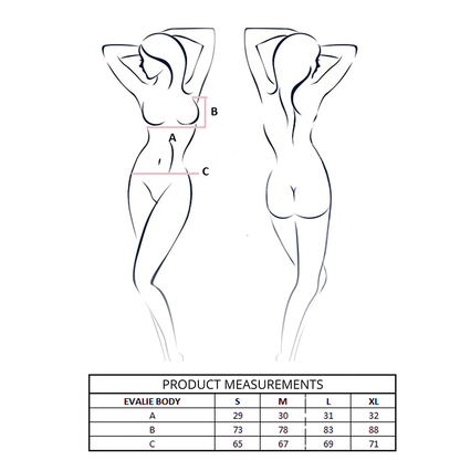 PASSION - EVALIE BODY BLANCO S/M