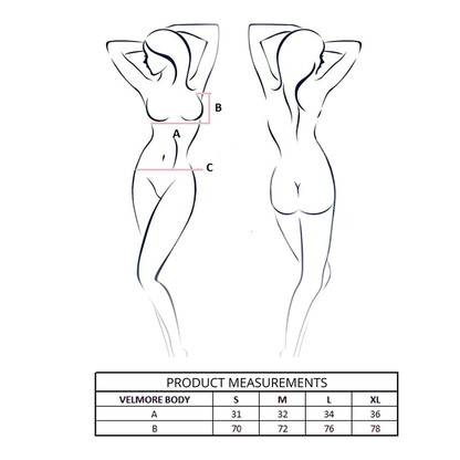 PASSION - VELMORE BODY AZUL L/XL