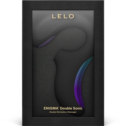 LELO - ENIGMA DOUBLE SONIC VIBRADOR PUNTO G NEGRO