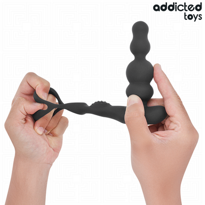 ADDICTED TOYS - MASAJEADOR PROSTÁTICO ROTATORIO CONTROL REMOTO