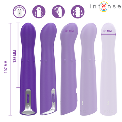 INTENSE - HELENA VIBRADOR UP & DOWN MODO PÉROLAS 13,5 CM