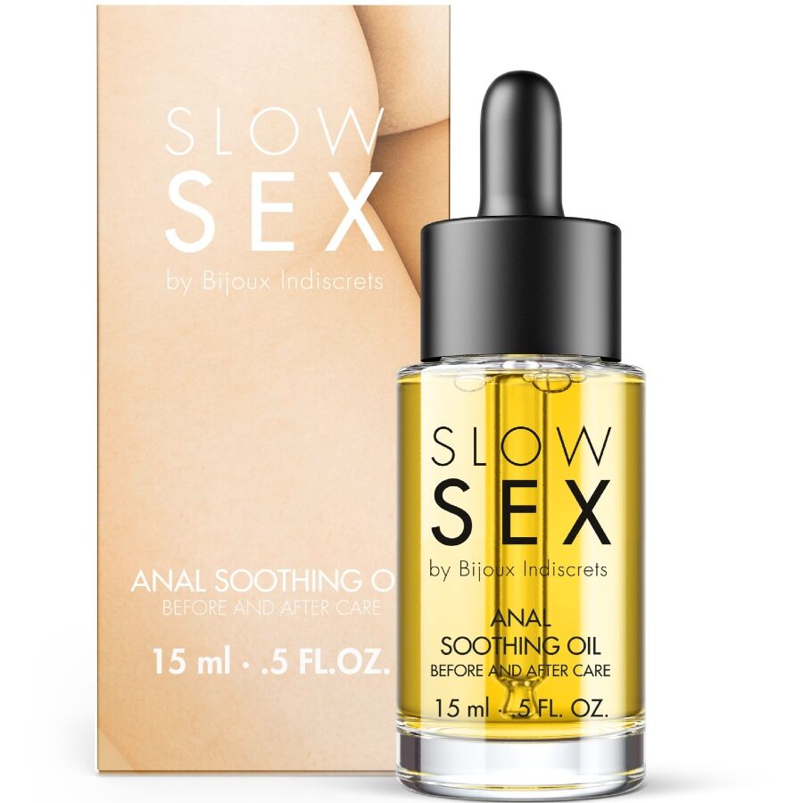 BIJOUX INDISCRETS - SLOW SEX ACEITE ANAL CALMANTE 15 ML