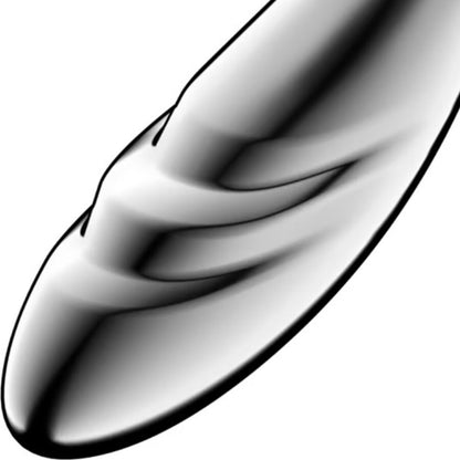 SATISFYER - PURE GRAVITY 3 DILDO ACERO INOXIDABLE DOBLE USO