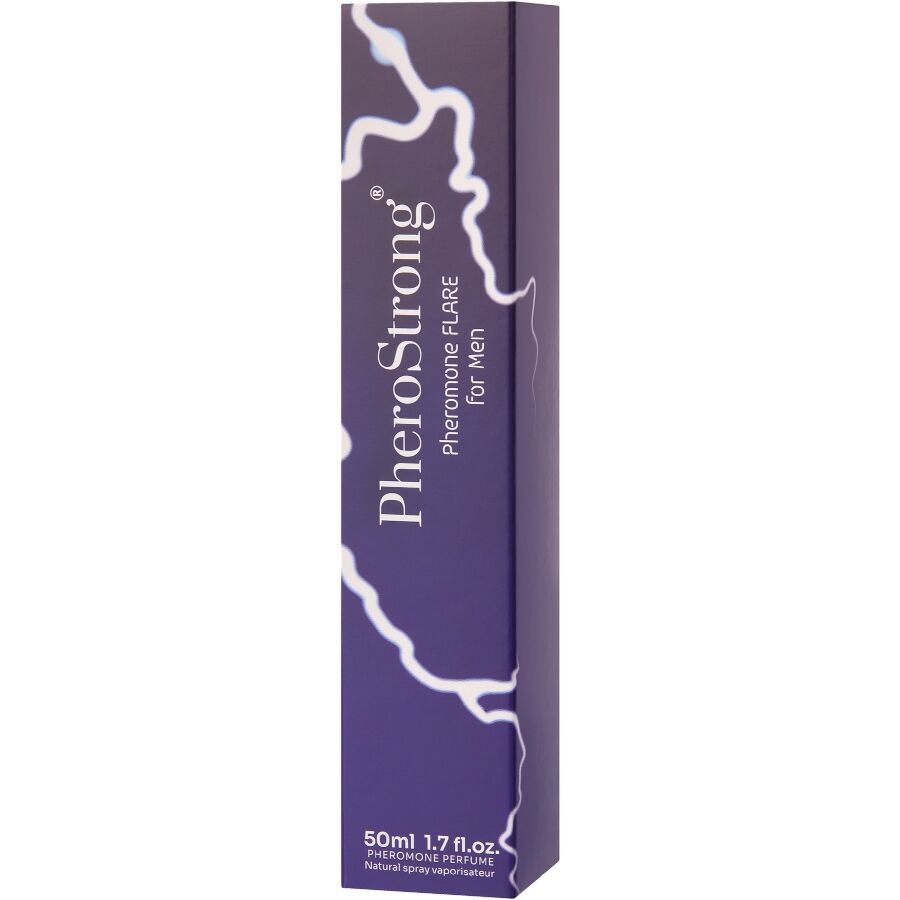 PHEROSTRONG - FLARE PERFUME CON FEROMONAS PARA HOMBRE 50 ML