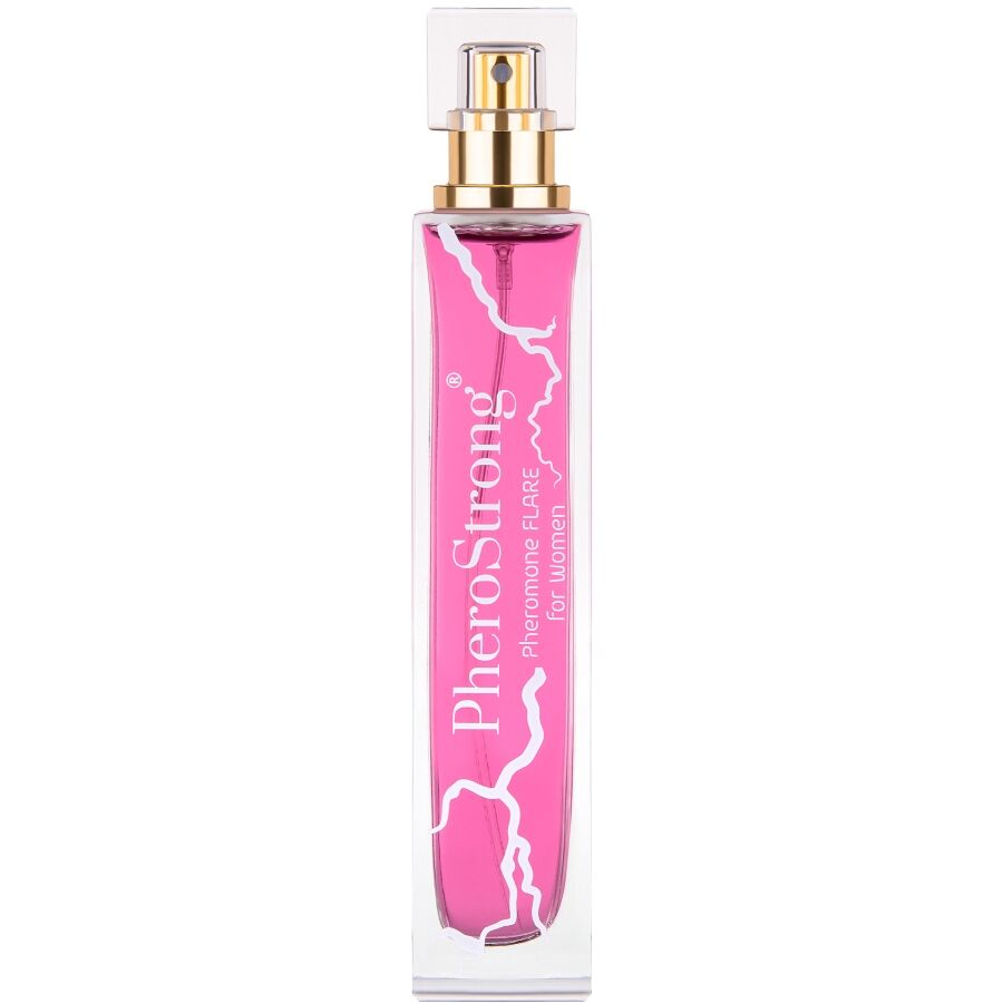 PHEROSTRONG - FLARE PERFUME CON FEROMONAS PARA MUJER 50 ML