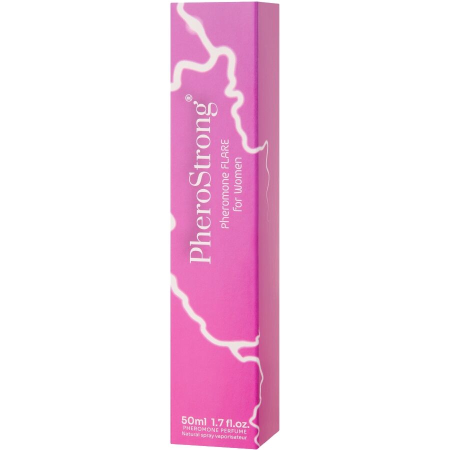 PHEROSTRONG - FLARE PERFUME CON FEROMONAS PARA MUJER 50 ML