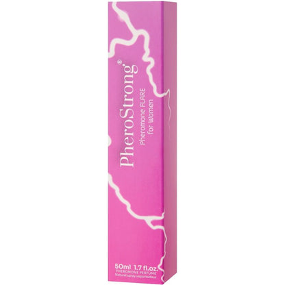 PHEROSTRONG - FLARE PERFUME CON FEROMONAS PARA MUJER 50 ML