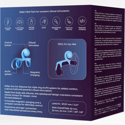 SNAIL VIBE - JOVI ARC ANILLO DE PAREJA CONTROL REMOTO