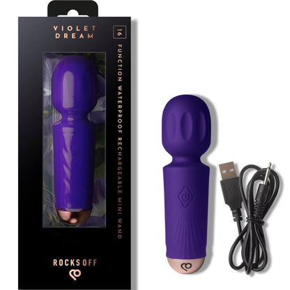 ROCKS-OFF - MINI WAND RECARGABLE 16 FUNCIONES
