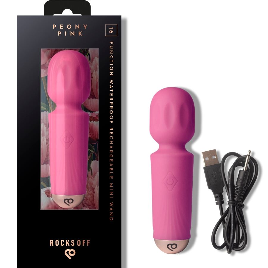 ROCKS-OFF - MINI WAND RECARGABLE 16 FUNCIONES