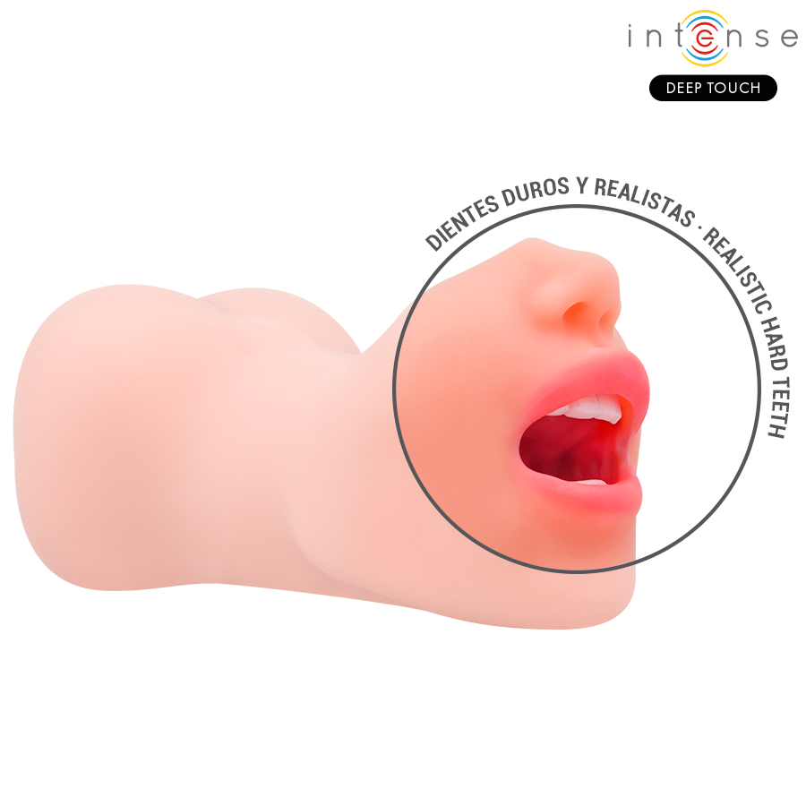 INTENSE DEEP TOUCH - RILEY MASTURBADOR DUPLO BOCA & V vagina