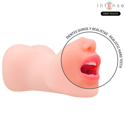 INTENSE DEEP TOUCH - RILEY MASTURBADOR DUPLO BOCA & V vagina