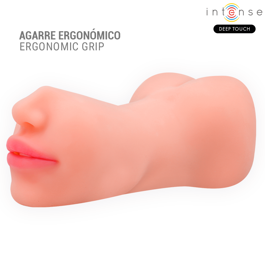 INTENSE DEEP TOUCH - RILEY MASTURBADOR DUPLO BOCA & V vagina