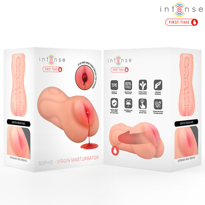 INTENSE FIRST TIME - SOPHIE VAGINA VIRGEN CON HIMEN Y SANGRADO