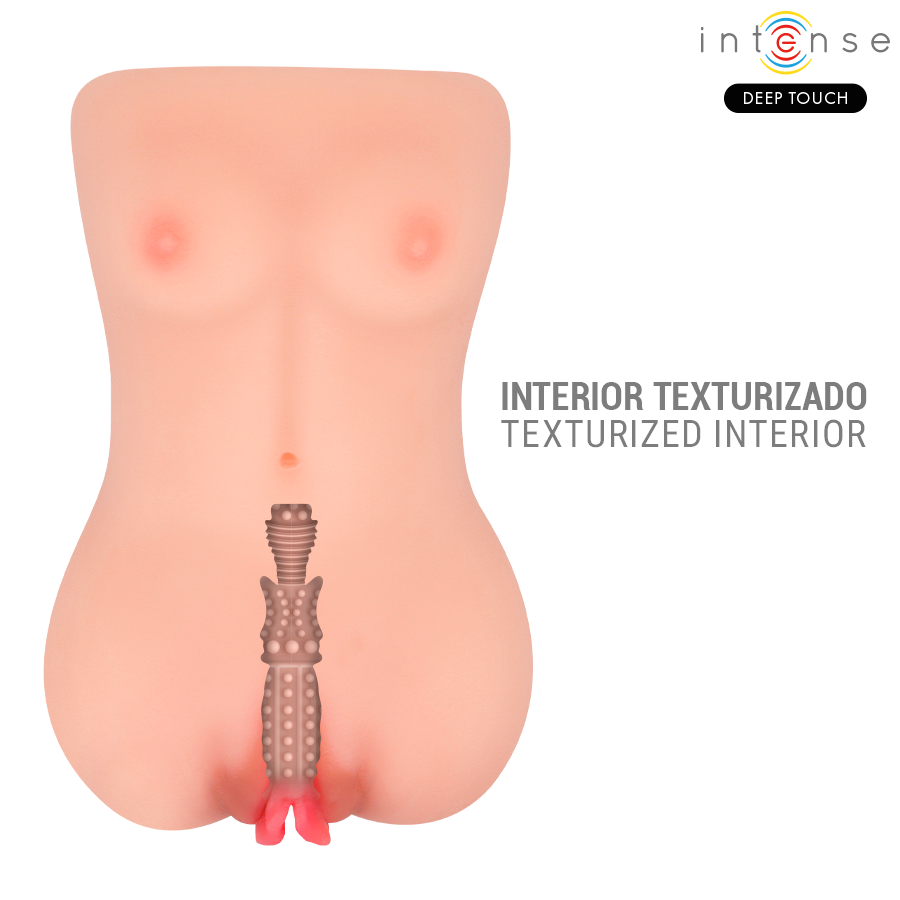 TOQUE PROFUNDO INTENSO - CATHERINE MASTURBADOR COM VOZ VIBRADOR E SUCÇÃO