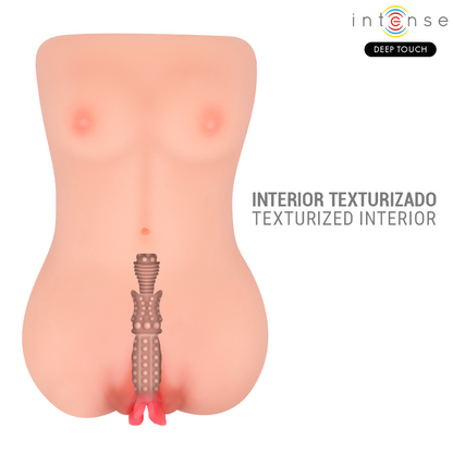 TOQUE PROFUNDO INTENSO - CATHERINE MASTURBADOR COM VOZ VIBRADOR E SUCÇÃO