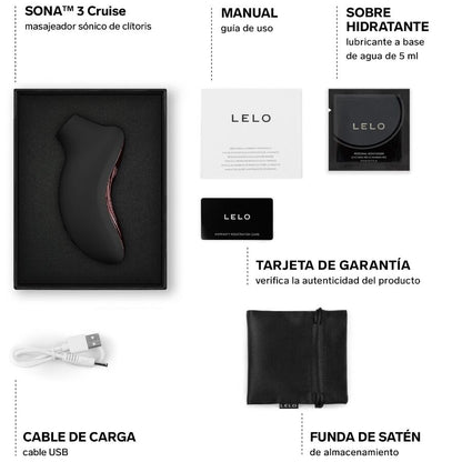 LELO - SONA 3 CRUISE MASAJEADOR SÓNICO DE CLÍTORIS