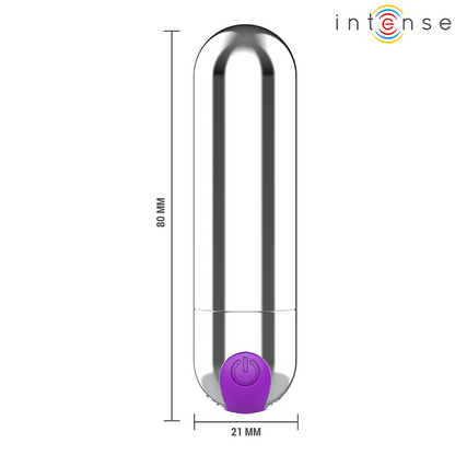 INTENSE - KAREN MINI BALA VIBRADORA 10 MODOS RECARGABLE