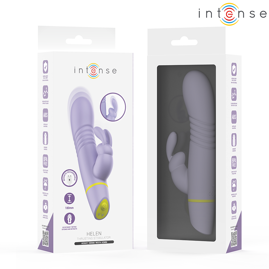 INTENSE - HELEN ESTIMULADOR RABBIT & VIBRADOR THRUSTING