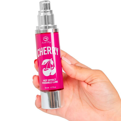 SECRETPLAY - LUBRICANTE EFECTO CALOR CEREZA 50 ML