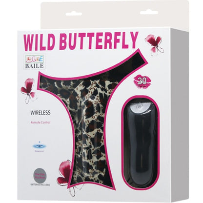 BAILE - TANGA CON BALA VIBRADORA Y CONTROL REMOTO NEGRO