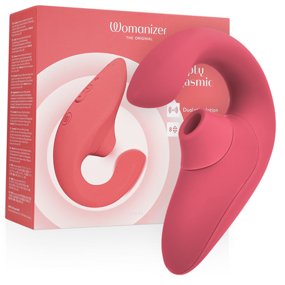 WOMANIZER - BLEND ESTIMULADOR VIBRADOR RABBIT COR-DE-ROSA