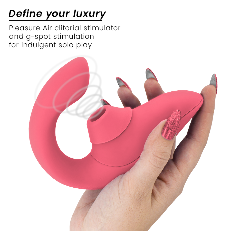 WOMANIZER - BLEND ESTIMULADOR VIBRADOR RABBIT COR-DE-ROSA