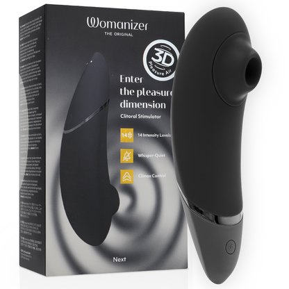 WOMANIZER - NEXT ESTIMULADOR DE CLITORÍS NEGRO