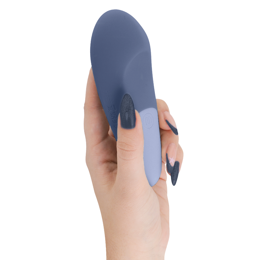 WOMANIZER - VIBE VIBRADOR LAY-ON SILENCIOSO AZUL-ESCURO