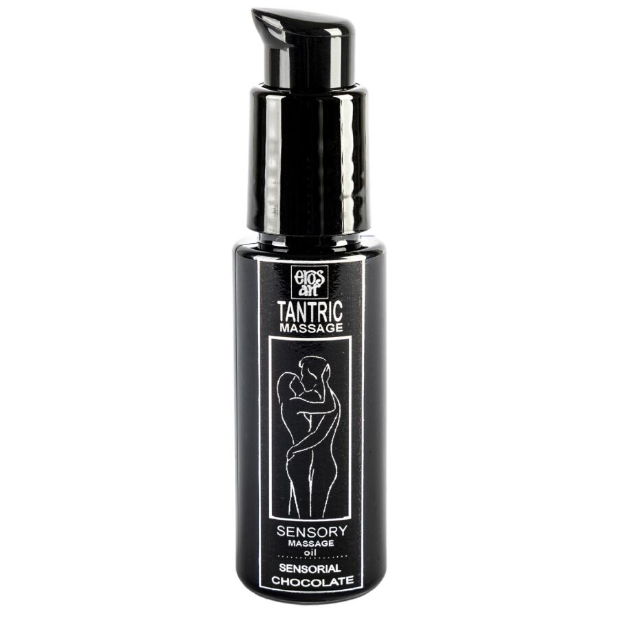 EROS-ART - ACEITE MASAJE TÁNTRICO NATURAL Y AFRODISÍACO CHOCOLATE 30 ML
