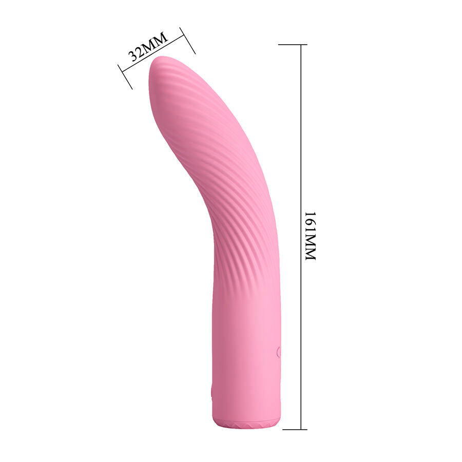PRETTY LOVE - KISELL VIBRADOR PUNTO G ROSA