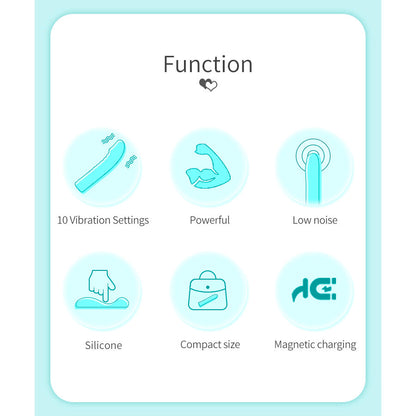 PRETTY LOVE - RYLAN VIBRADOR PUNTO G AZUL