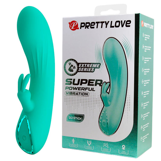 PRETTY LOVE- DJ STICK VIBRADOR PUNTO G TURQUESA