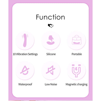 PRETTY LOVE - DJ RABBIT VIBRADOR PUNTO G MORADO