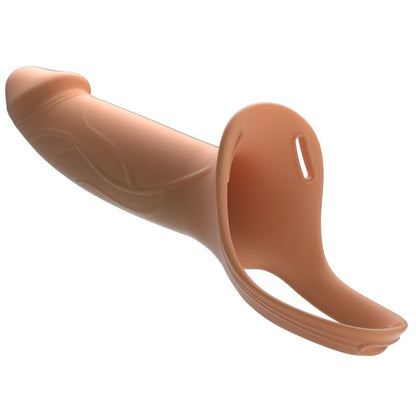 PRETTY LOVE - LANDON HARNESS BRIEFS ARNÊS UNIVERSAL COM DILDO OCO DE SILICONE 16,8 CM NATURAL